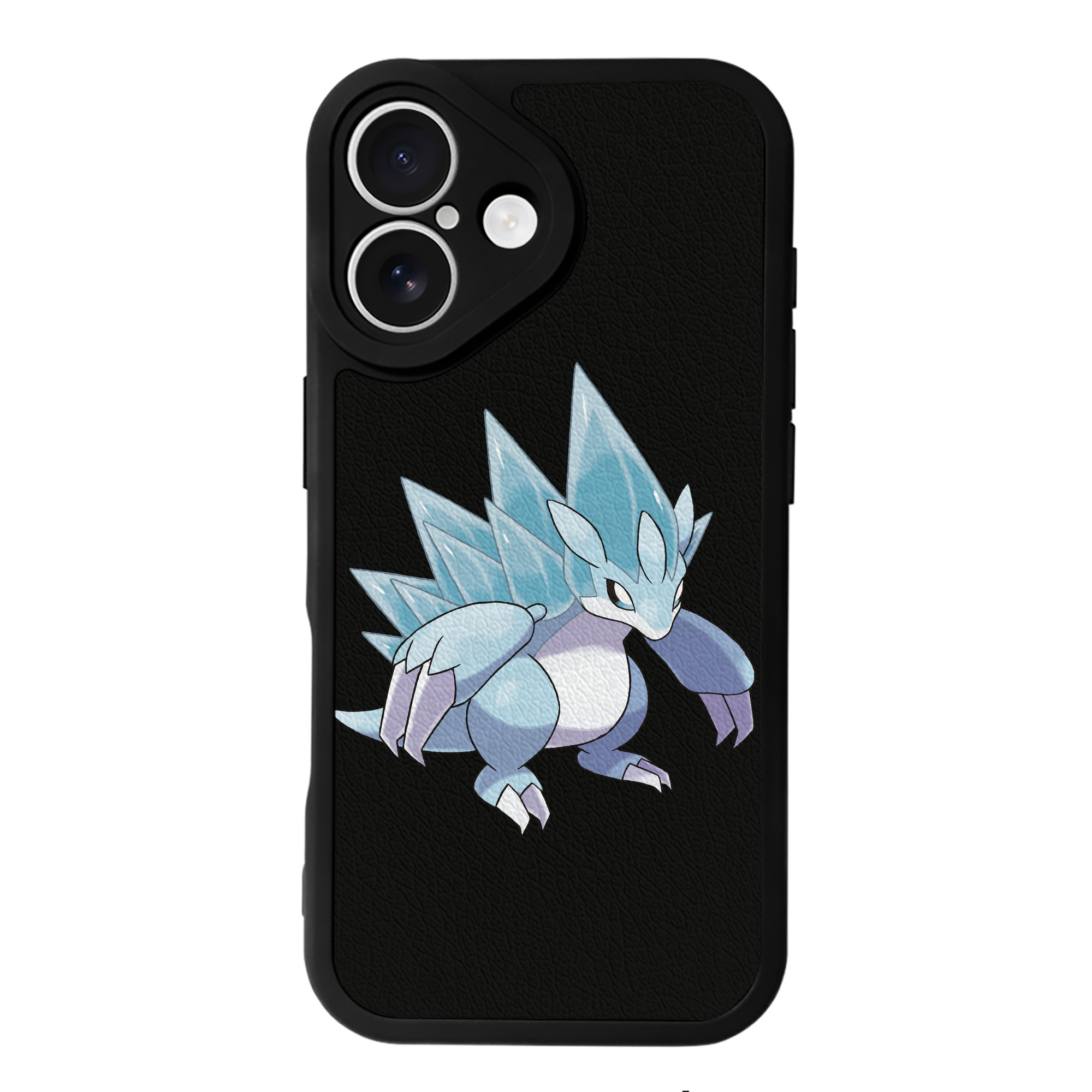 （画像用） ポケットモンスター Pokémon 【iPhone 16シリーズ対応】シリコンスマホケース（レザー調） 材質：シリコン
